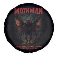 Mothman Spare Tire Cover Horror Harbinger of Doom Urban Myth Cryptid Creature - Wonder Print Shop
