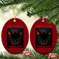 Mothman Ceramic Ornament Horror Harbinger of Doom Urban Myth Cryptid Creature - Wonder Print Shop