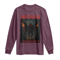 Mothman Long Sleeve Shirt Horror Harbinger of Doom Urban Myth Cryptid Creature - Wonder Print Shop
