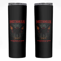 Mothman Skinny Tumbler Horror Harbinger of Doom Urban Myth Cryptid Creature - Wonder Print Shop