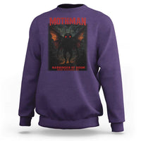Mothman Sweatshirt Horror Harbinger of Doom Urban Myth Cryptid Creature - Wonder Print Shop