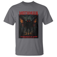 Mothman T Shirt Horror Harbinger of Doom Urban Myth Cryptid Creature - Wonder Print Shop