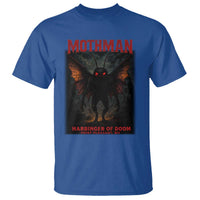 Mothman T Shirt Horror Harbinger of Doom Urban Myth Cryptid Creature - Wonder Print Shop