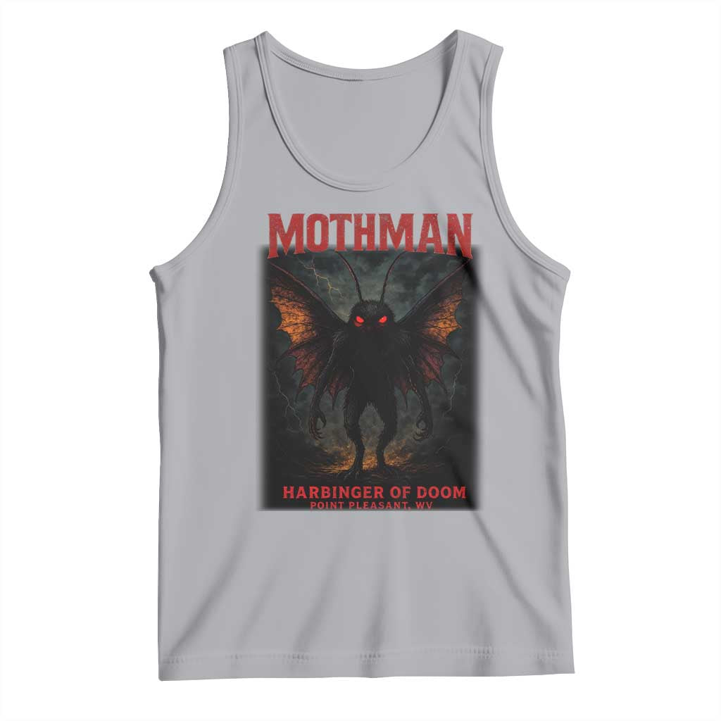Mothman Tank Top Horror Harbinger of Doom Urban Myth Cryptid Creature - Wonder Print Shop