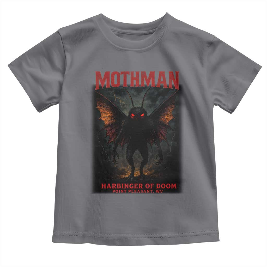 Mothman Toddler T Shirt Horror Harbinger of Doom Urban Myth Cryptid Creature - Wonder Print Shop