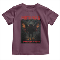 Mothman Toddler T Shirt Horror Harbinger of Doom Urban Myth Cryptid Creature - Wonder Print Shop