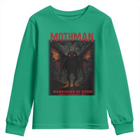Mothman Youth Sweatshirt Horror Harbinger of Doom Urban Myth Cryptid Creature - Wonder Print Shop
