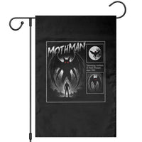 Mothman Garden Flag Retro Horror Manga Urban Myth Cryptid Creature - Wonder Print Shop