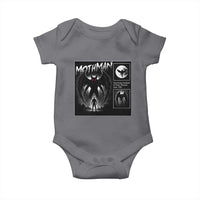 Mothman Baby Onesie Retro Horror Manga Urban Myth Cryptid Creature - Wonder Print Shop