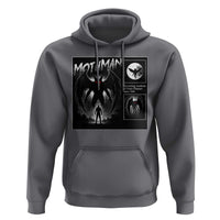 Mothman Hoodie Retro Horror Manga Urban Myth Cryptid Creature - Wonder Print Shop