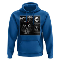 Mothman Hoodie Retro Horror Manga Urban Myth Cryptid Creature - Wonder Print Shop