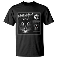 Mothman T Shirt Retro Horror Manga Urban Myth Cryptid Creature - Wonder Print Shop