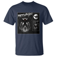 Mothman T Shirt Retro Horror Manga Urban Myth Cryptid Creature - Wonder Print Shop