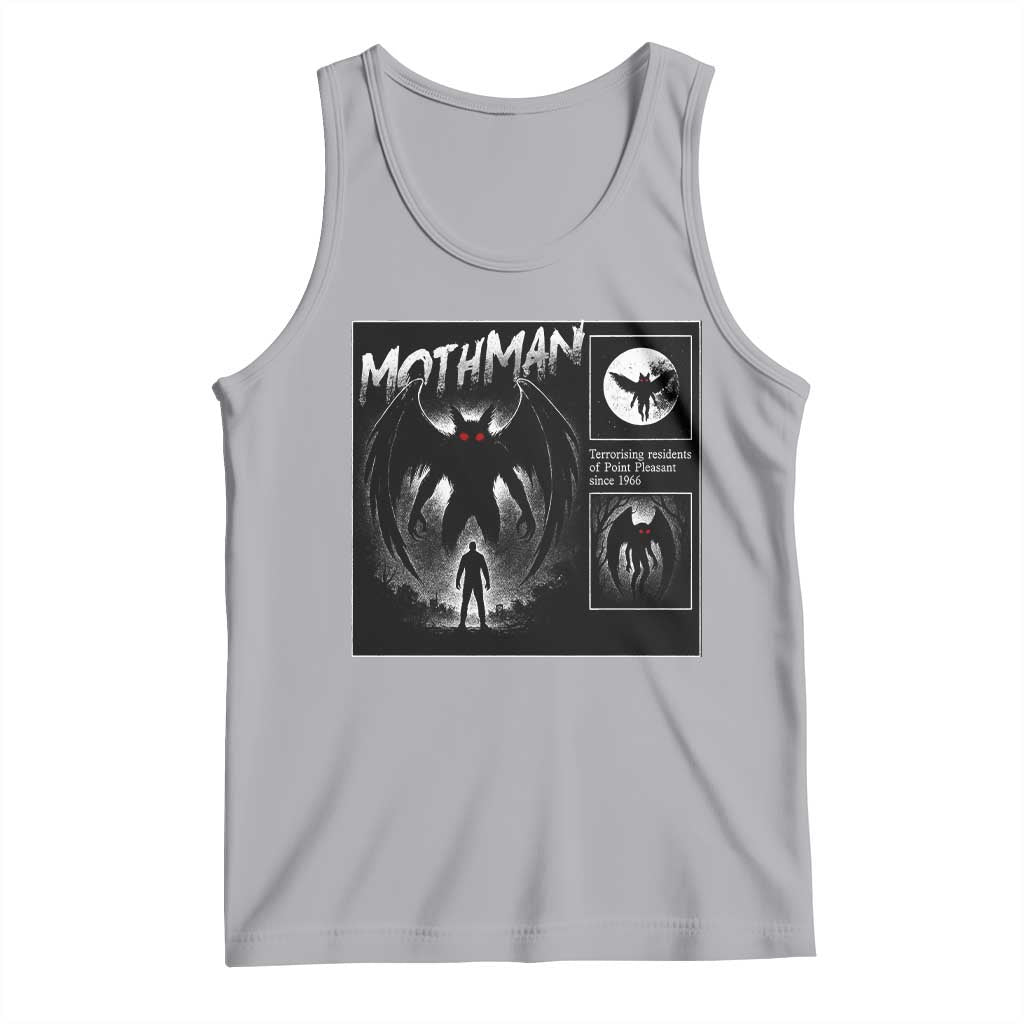 Mothman Tank Top Retro Horror Manga Urban Myth Cryptid Creature - Wonder Print Shop
