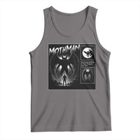 Mothman Tank Top Retro Horror Manga Urban Myth Cryptid Creature - Wonder Print Shop