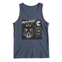 Mothman Tank Top Retro Horror Manga Urban Myth Cryptid Creature - Wonder Print Shop