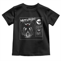 Mothman Toddler T Shirt Retro Horror Manga Urban Myth Cryptid Creature - Wonder Print Shop