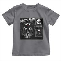 Mothman Toddler T Shirt Retro Horror Manga Urban Myth Cryptid Creature - Wonder Print Shop