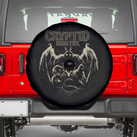 Retro Cryptid Hunter Spare Tire Cover Mothman Bigfoot Loch Ness Monster Cryptids - Wonder Print Shop