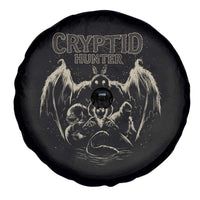 Retro Cryptid Hunter Spare Tire Cover Mothman Bigfoot Loch Ness Monster Cryptids - Wonder Print Shop