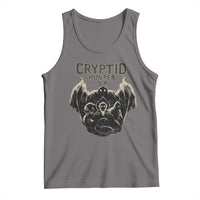 Retro Cryptid Hunter Tank Top Mothman Bigfoot Loch Ness Monster Cryptids - Wonder Print Shop