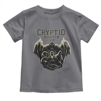 Retro Cryptid Hunter Toddler T Shirt Mothman Bigfoot Loch Ness Monster Cryptids - Wonder Print Shop