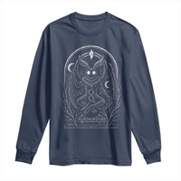 Mothman Long Sleeve Shirt Cryptid Paranormal Occult Horror Gothic Monster - Wonder Print Shop