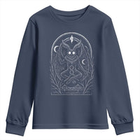 Mothman Youth Sweatshirt Cryptid Paranormal Occult Horror Gothic Monster - Wonder Print Shop