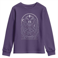 Mothman Youth Sweatshirt Cryptid Paranormal Occult Horror Gothic Monster - Wonder Print Shop