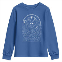 Mothman Youth Sweatshirt Cryptid Paranormal Occult Horror Gothic Monster - Wonder Print Shop