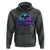 Mothman Hoodie Retro Neon Cryptid Paranormal Horror Monster - Wonder Print Shop
