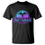 Mothman T Shirt Retro Neon Cryptid Paranormal Horror Monster - Wonder Print Shop
