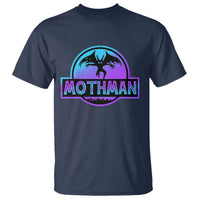 Mothman T Shirt Retro Neon Cryptid Paranormal Horror Monster - Wonder Print Shop