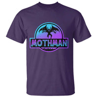 Mothman T Shirt Retro Neon Cryptid Paranormal Horror Monster - Wonder Print Shop