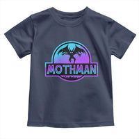 Mothman Toddler T Shirt Retro Neon Cryptid Paranormal Horror Monster - Wonder Print Shop