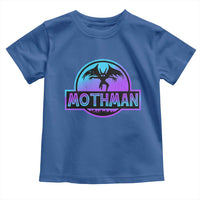 Mothman Toddler T Shirt Retro Neon Cryptid Paranormal Horror Monster - Wonder Print Shop