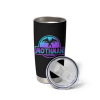 Mothman Tumbler Cup Retro Neon Cryptid Paranormal Horror Monster - Wonder Print Shop