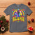 Hawaii Family Vacation T Shirt Tie Dye Groovy Hibicus Flower Beach Vacay Hawaiian Christmas - Wonder Print Shop