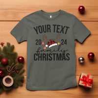 Personalized Matching Family Christmas T Shirt Custom Name Xmas Gift - Wonder Print Shop