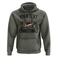 Personalized Matching Family Christmas Hoodie Custom Name Xmas Gift TS10