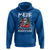 Mele Kalikimaka Hawaiian Christmas In July Hawaii Santa Hoodie Palm Tree Beach Tropical Xmas Gift Family Holiday