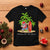 Hawaiian Christmas Santa T Shirt Christmas On The Beach Vacation - Wonder Print Shop