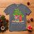 Hawaiian Christmas Santa T Shirt Christmas On The Beach Vacation - Wonder Print Shop