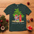 Hawaiian Christmas Santa T Shirt Christmas On The Beach Vacation - Wonder Print Shop