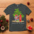 Hawaiian Christmas Santa T Shirt Christmas On The Beach Vacation - Wonder Print Shop