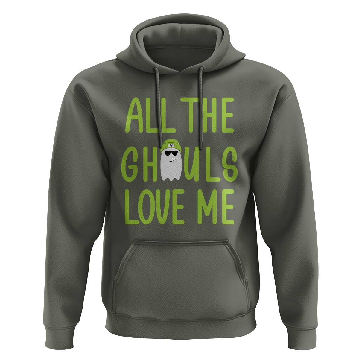 Halloween Boo Ghost Cute Costume Hoodie Funny All The Ghouls Love Me Shirt Boys Toddler Girls Kids Youth