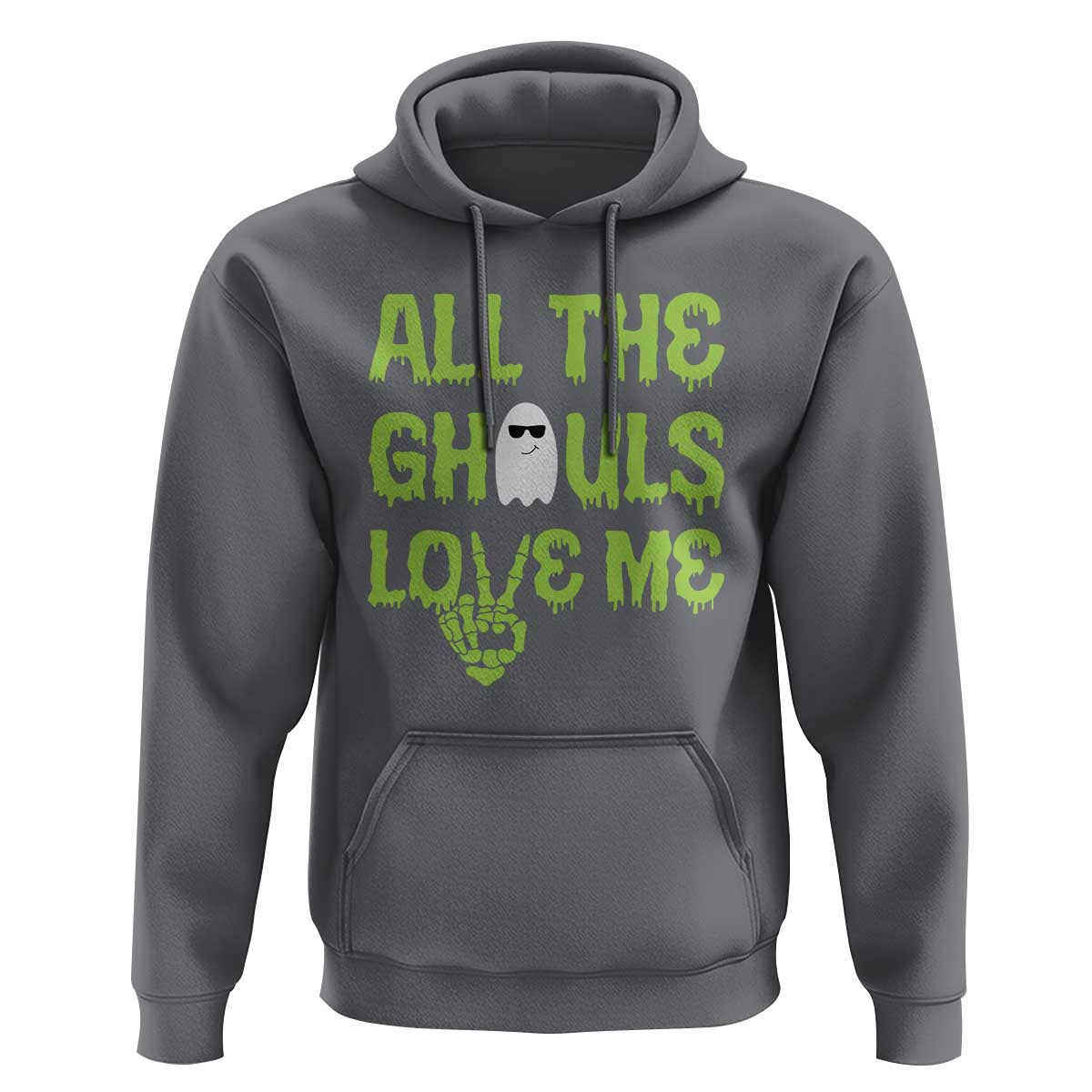 Halloween Skeleton Boo Ghost Cute Costume Hoodie Funny All The Ghouls Love Me Shirt Boys Toddler Girls Kids Youth