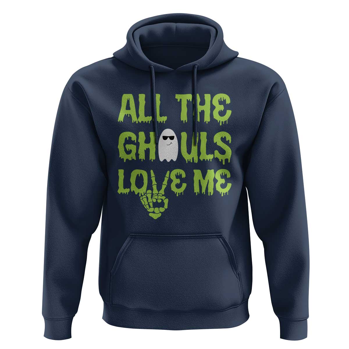 Halloween Skeleton Boo Ghost Cute Costume Hoodie Funny All The Ghouls Love Me Shirt Boys Toddler Girls Kids Youth