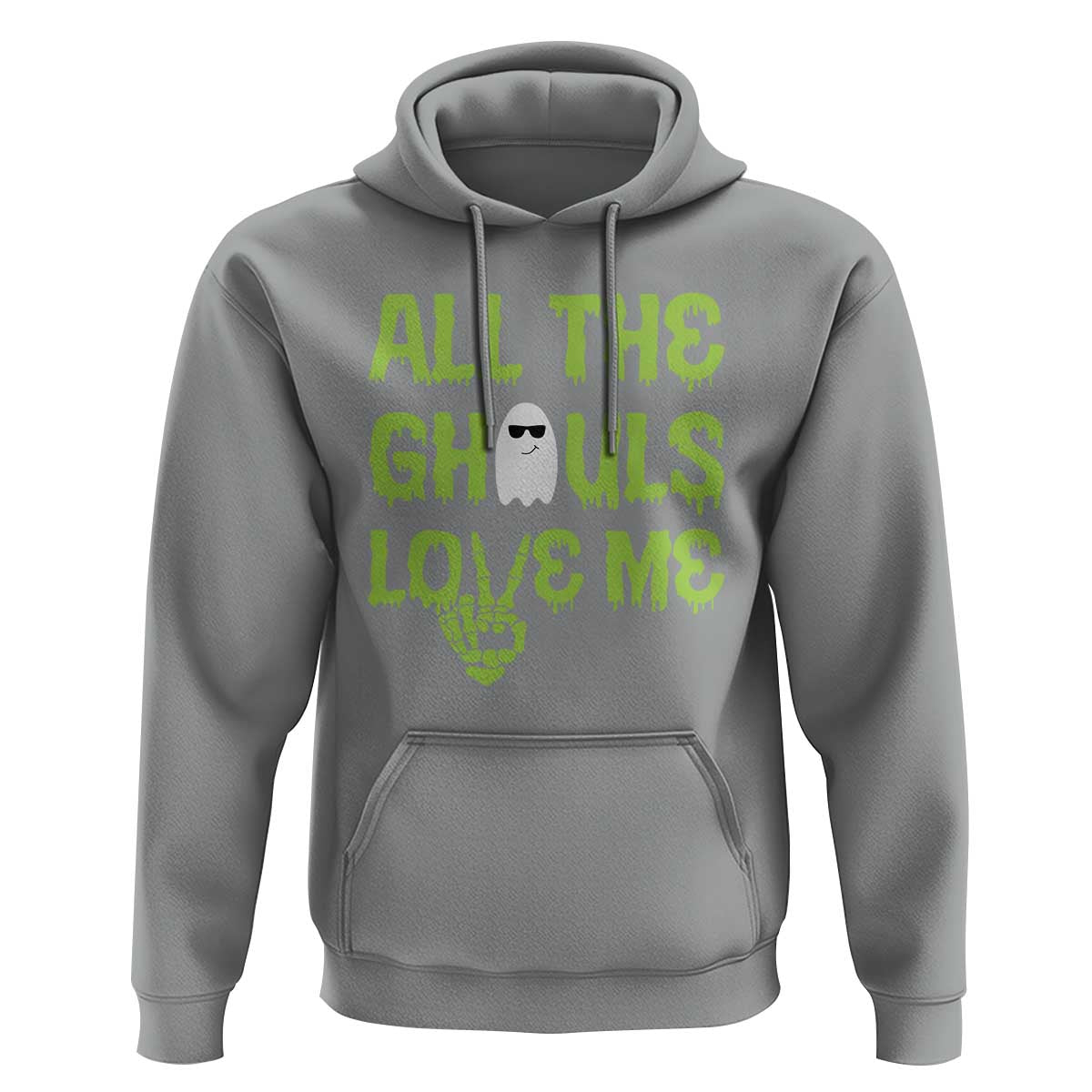 Halloween Skeleton Boo Ghost Cute Costume Hoodie Funny All The Ghouls Love Me Shirt Boys Toddler Girls Kids Youth