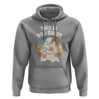 Retro Halloween Costume Women Hoodie This Is Boo Sheet Cute Spooky Ghost